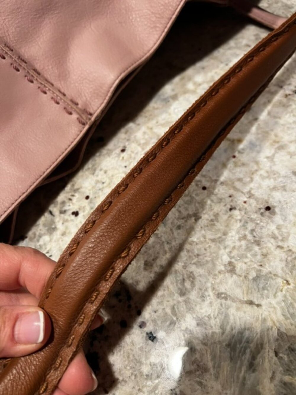 The Sak Los Feliz Large Leather Tote ~ Like New!! - Picture 10 of 11